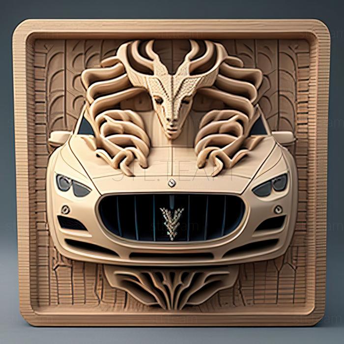 3D model Maserati Quattroporte (STL)